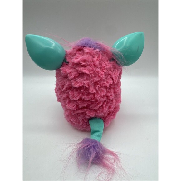 Furby Boom Pink Teal Purple 2013 Hasbro - For Parts or Repair - Doesn’t Power On - Picture 3 of 8